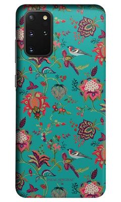 Buy Payal Singhal Chidiya Teal - Sleek Phone Case for Samsung S20 Plus Phone Cases & Covers Online