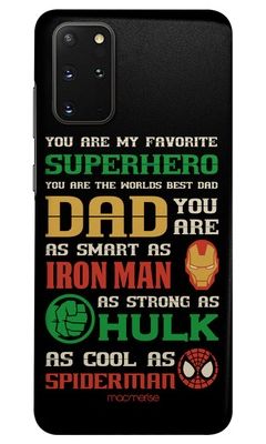 Buy Superhero Dad - Sleek Phone Case for Samsung S20 Plus Phone Cases & Covers Online