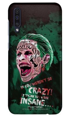 Buy Crazy Insane Joker - Sleek Phone Case for Samsung A50 Phone Cases & Covers Online