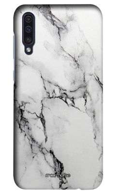 Buy Marble White Luna - Sleek Phone Case for Samsung A50 Phone Cases & Covers Online