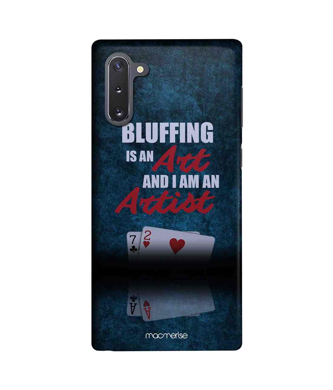 Buy Art of Bluffing - Sleek Phone Case for Samsung Note10 Online