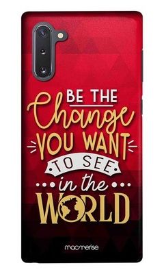 Buy Be The Change - Sleek Case for Samsung Note10 Phone Cases & Covers Online