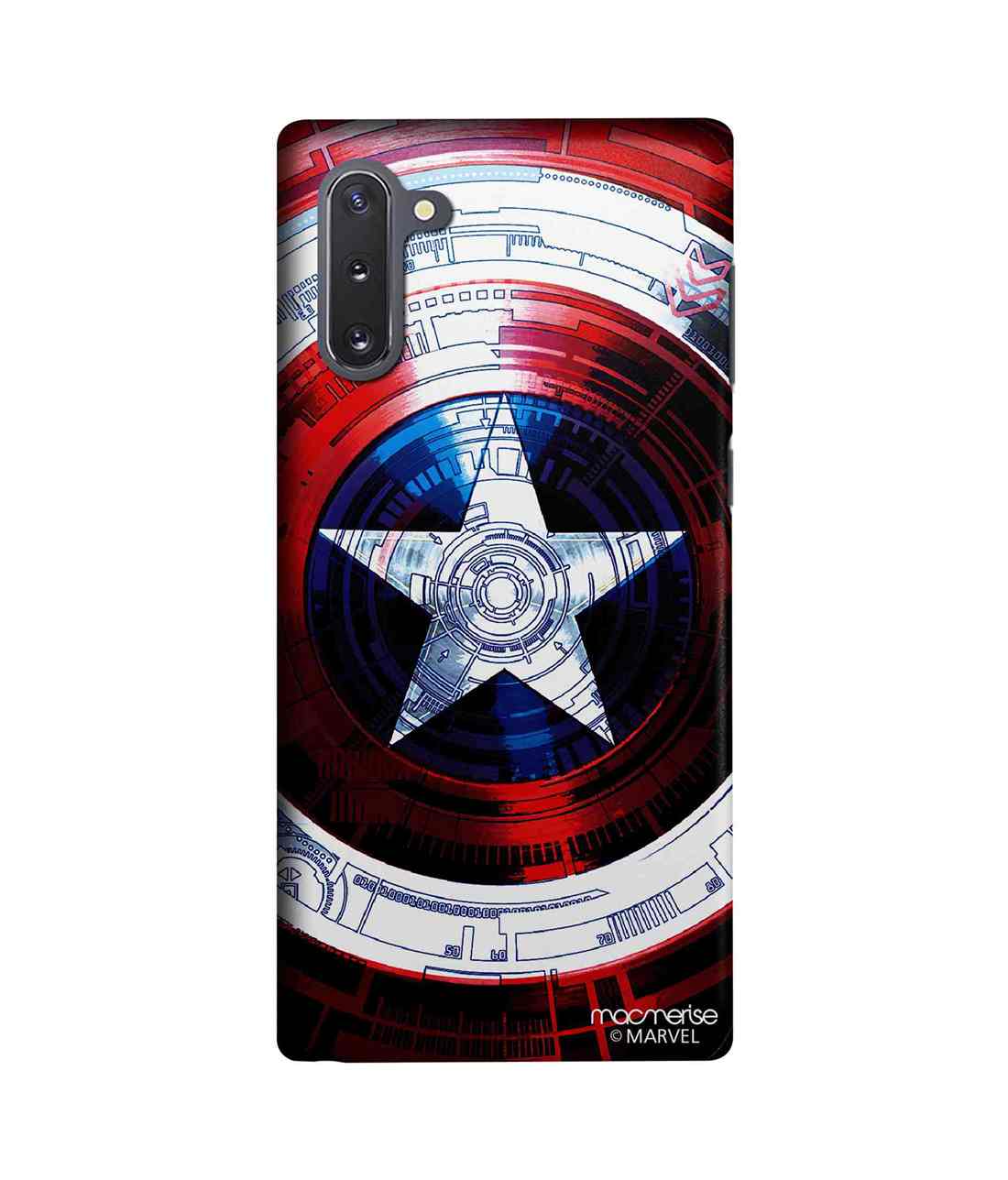 Buy Captains Shield Decoded - Sleek Phone Case for Samsung Note10 Online