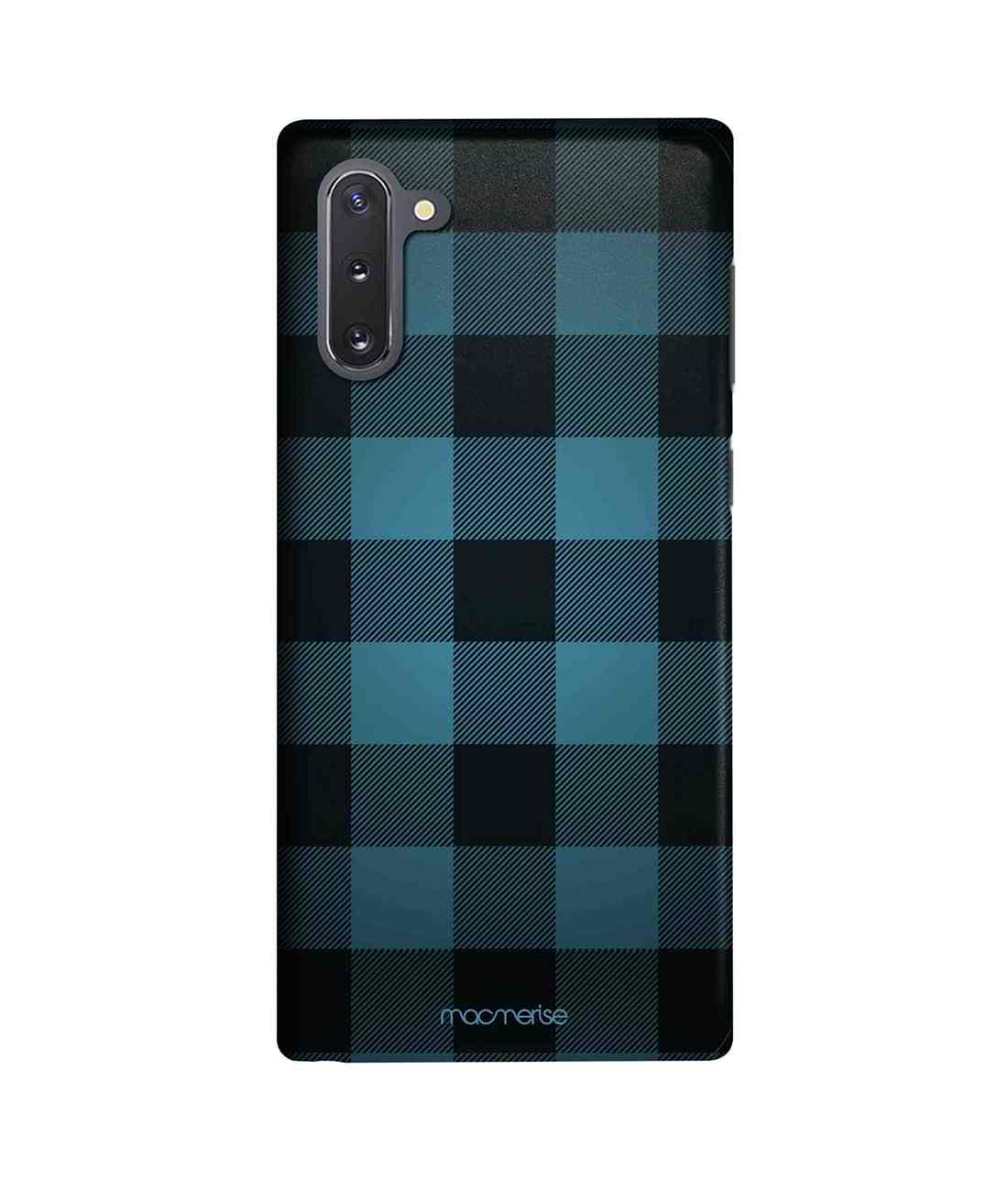 Buy Checkmate Blue - Sleek Phone Case for Samsung Note10 Online