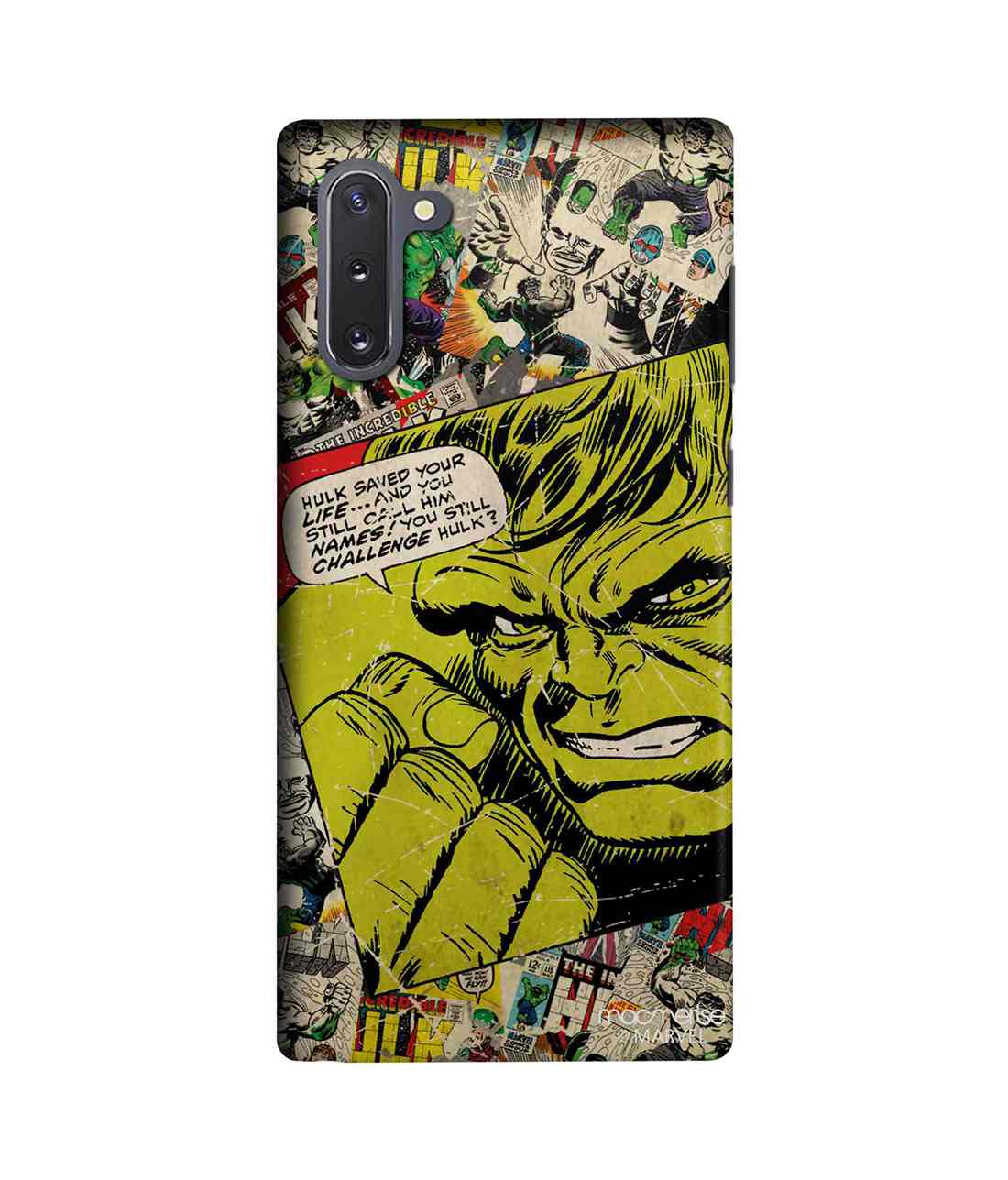 Buy Comic Hulk - Sleek Phone Case for Samsung Note10 Online
