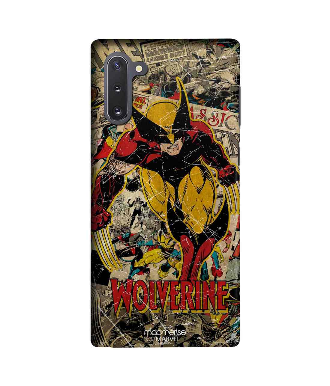 Buy Comic Wolverine - Sleek Phone Case for Samsung Note10 Online