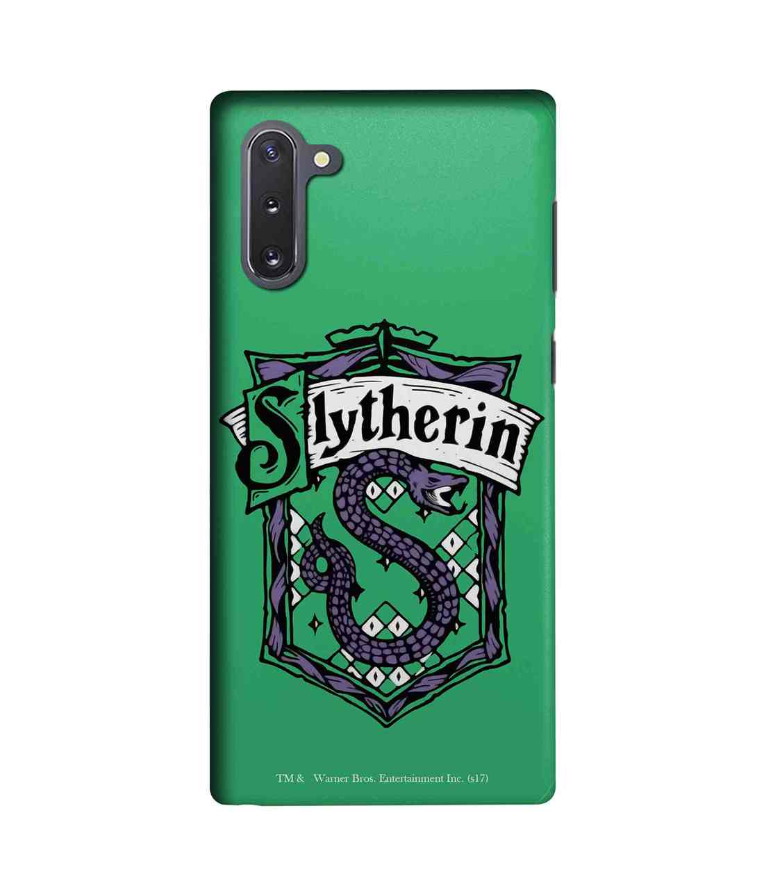Buy Crest Slytherin - Sleek Phone Case for Samsung Note10 Online