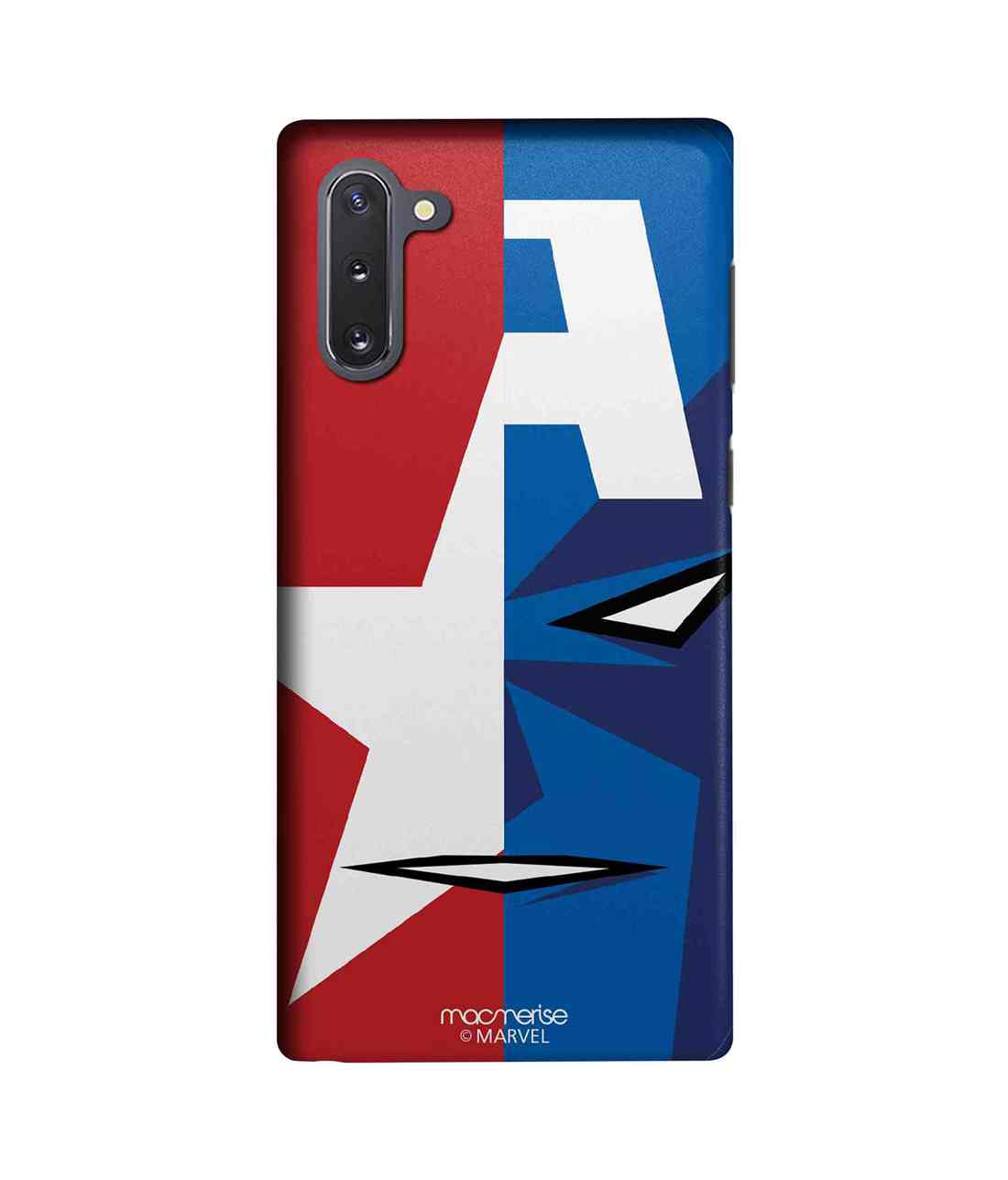 Buy Face Focus Captain America - Sleek Phone Case for Samsung Note10 Online
