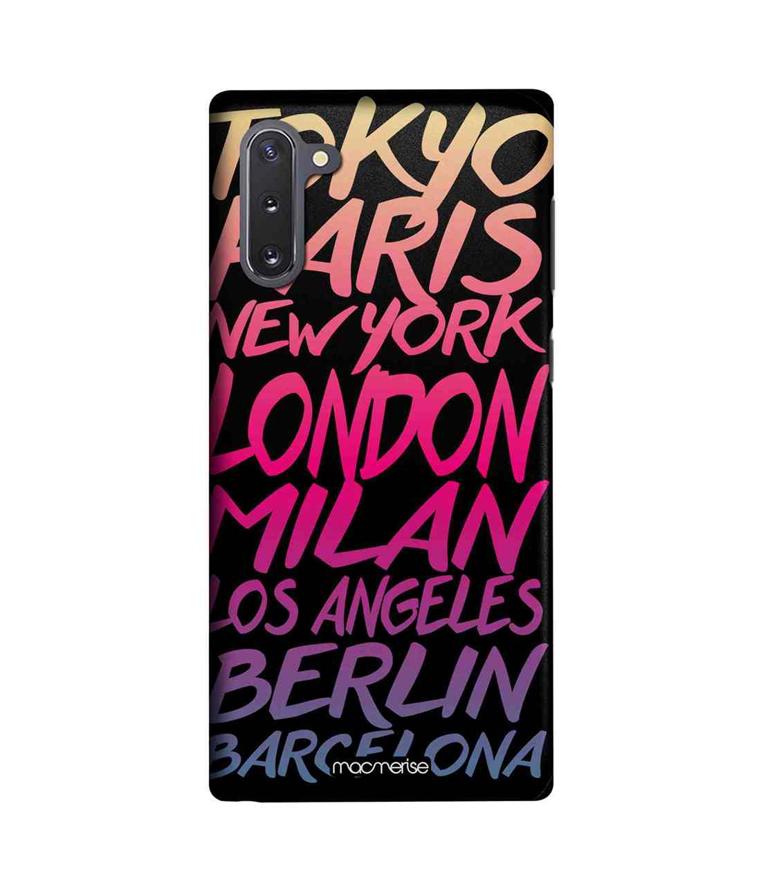 Buy Fashion Cities - Sleek Phone Case for Samsung Note10 Online