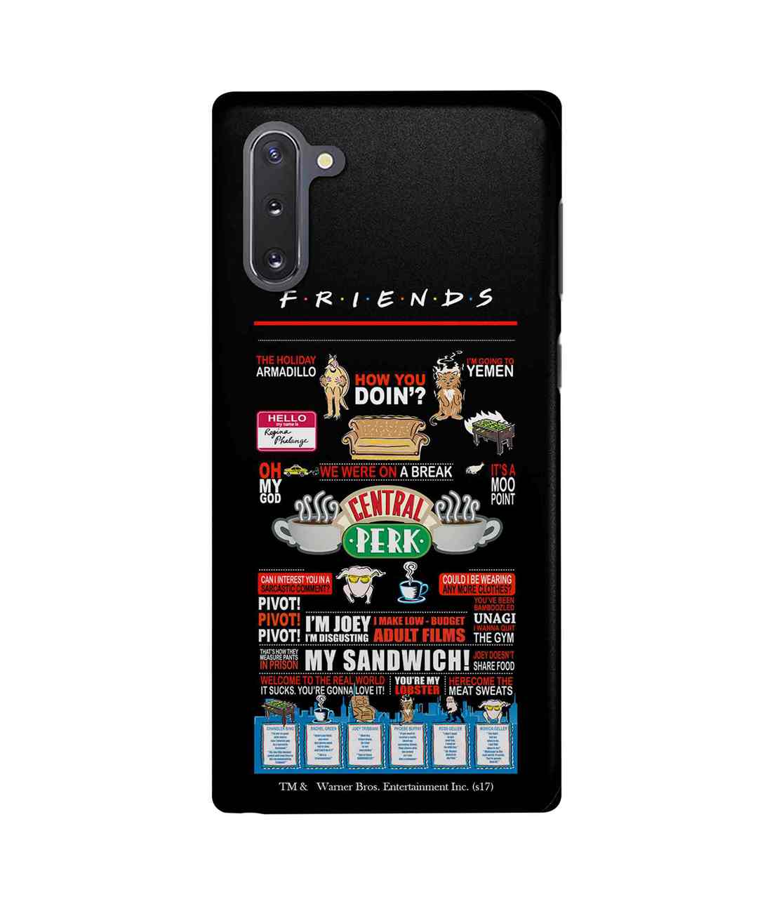 Buy Friends Favorites - Sleek Phone Case for Samsung Note10 Online