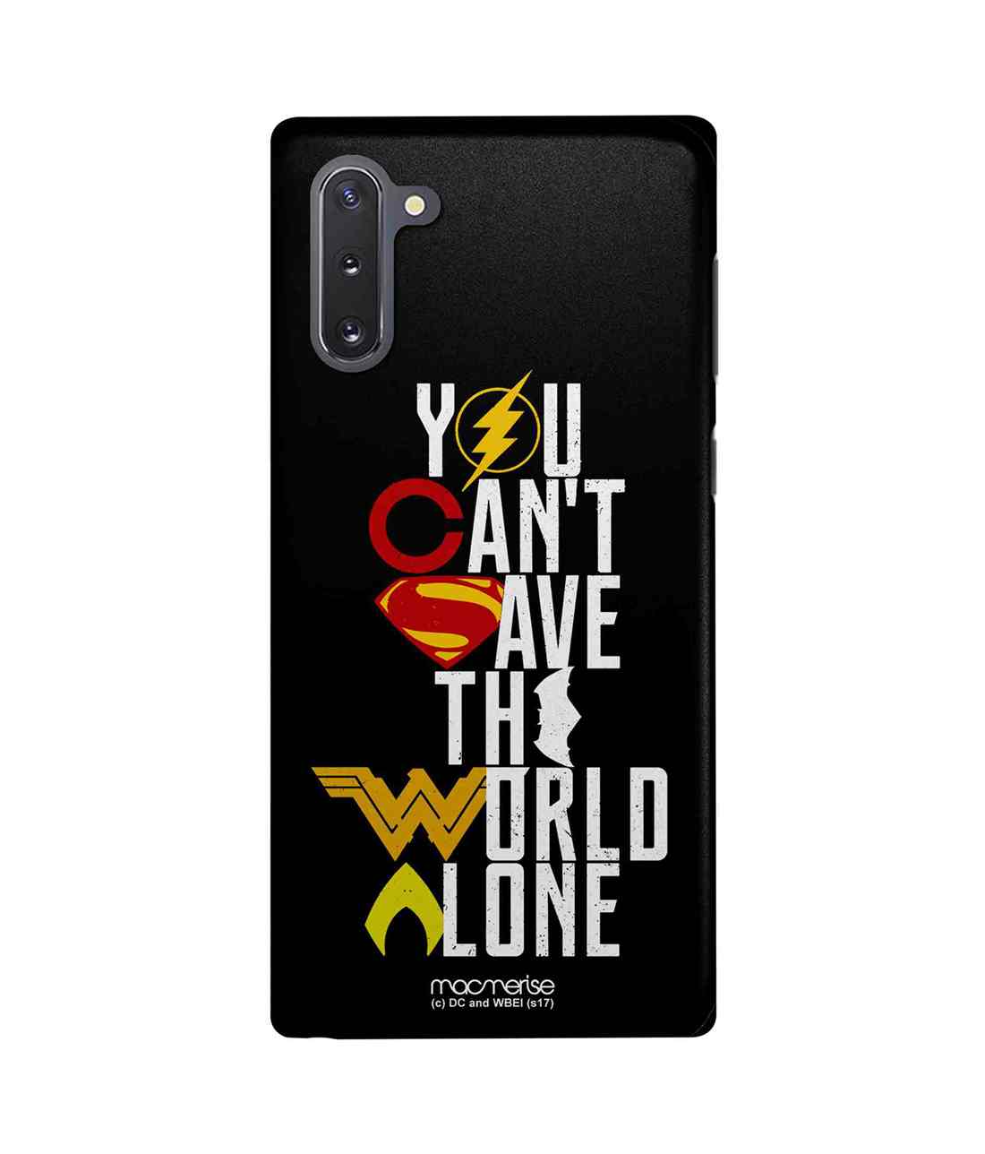 Buy Justice League Motto - Sleek Phone Case for Samsung Note10 Online