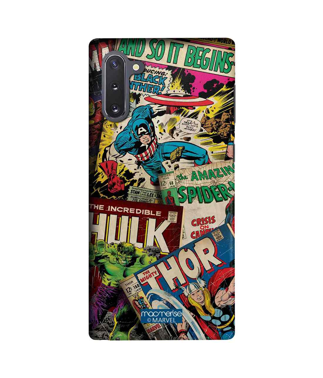 Buy Marvel Comics Collection - Sleek Phone Case for Samsung Note10 Online