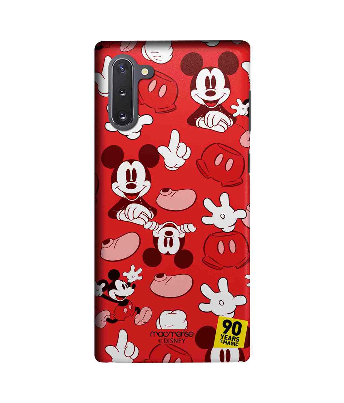 Buy Mickey classic Red - Sleek Phone Case for Samsung Note10 Online