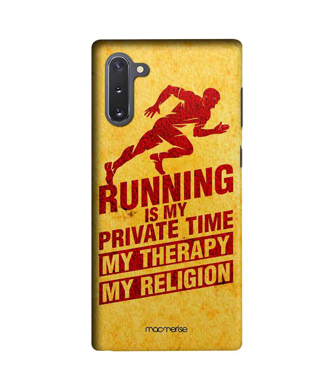 Buy Religion Of Running - Sleek Phone Case for Samsung Note10 Online
