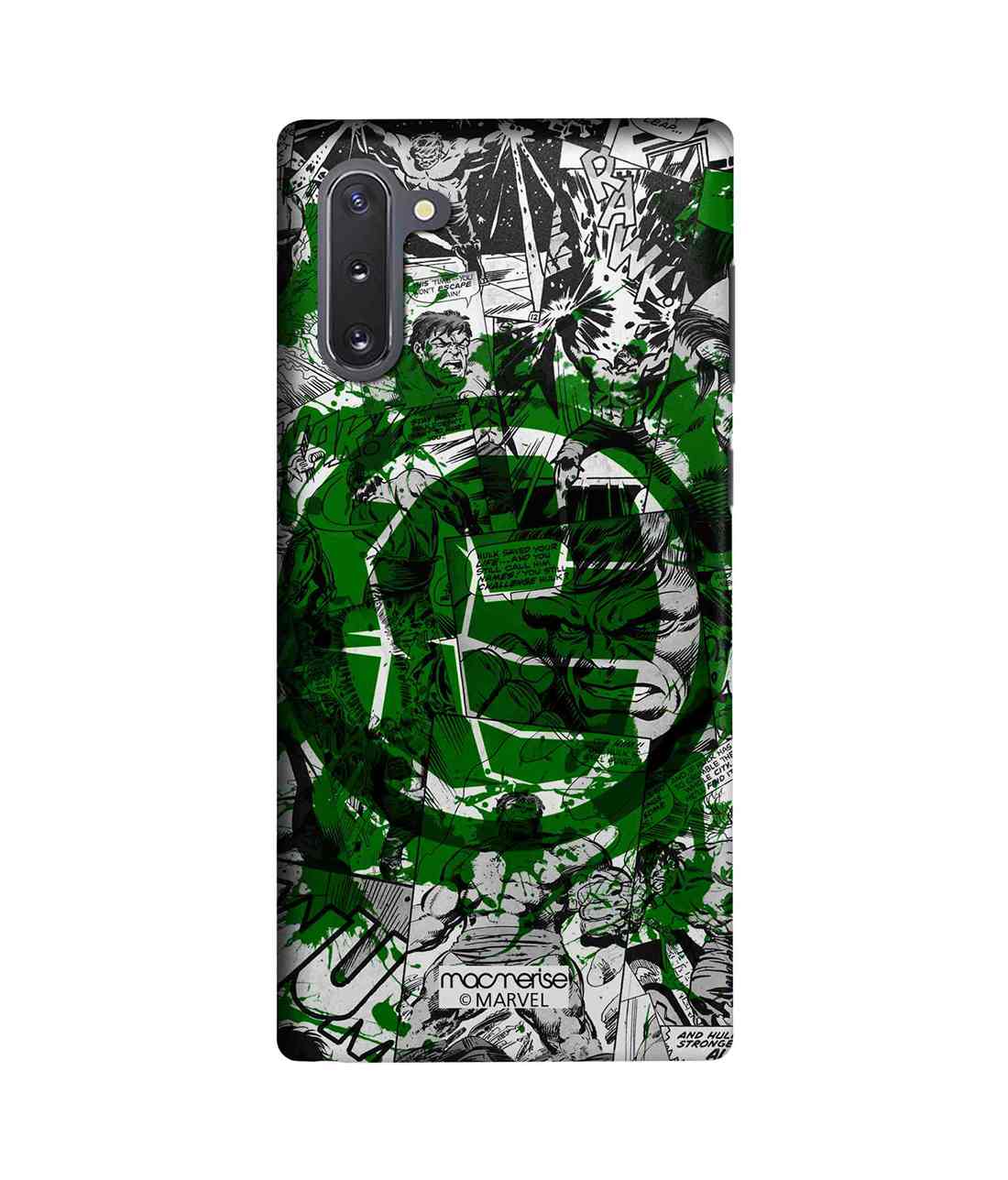 Buy Splash Out Hulk Fist - Sleek Phone Case for Samsung Note10 Online