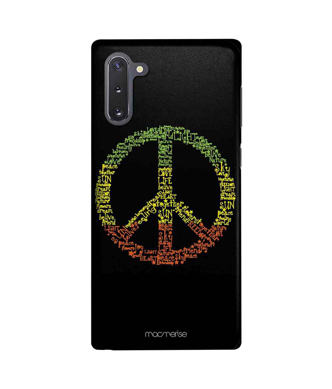 Buy Symbol of Peace - Sleek Phone Case for Samsung Note10 Online