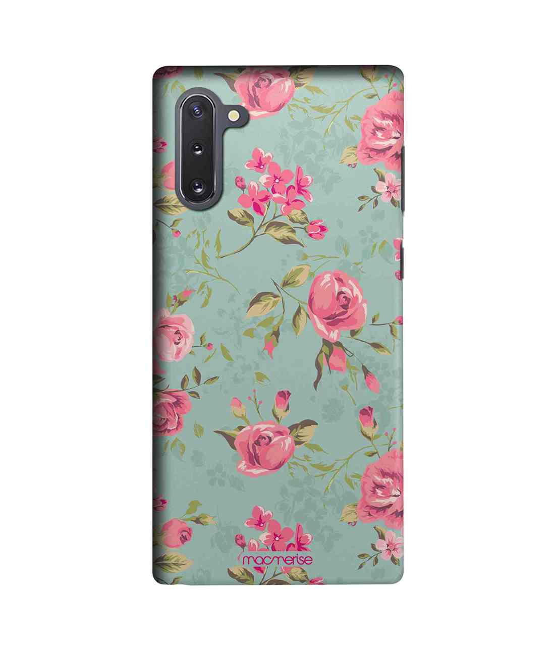 Buy Teal Pink Flowers - Sleek Phone Case for Samsung Note10 Online