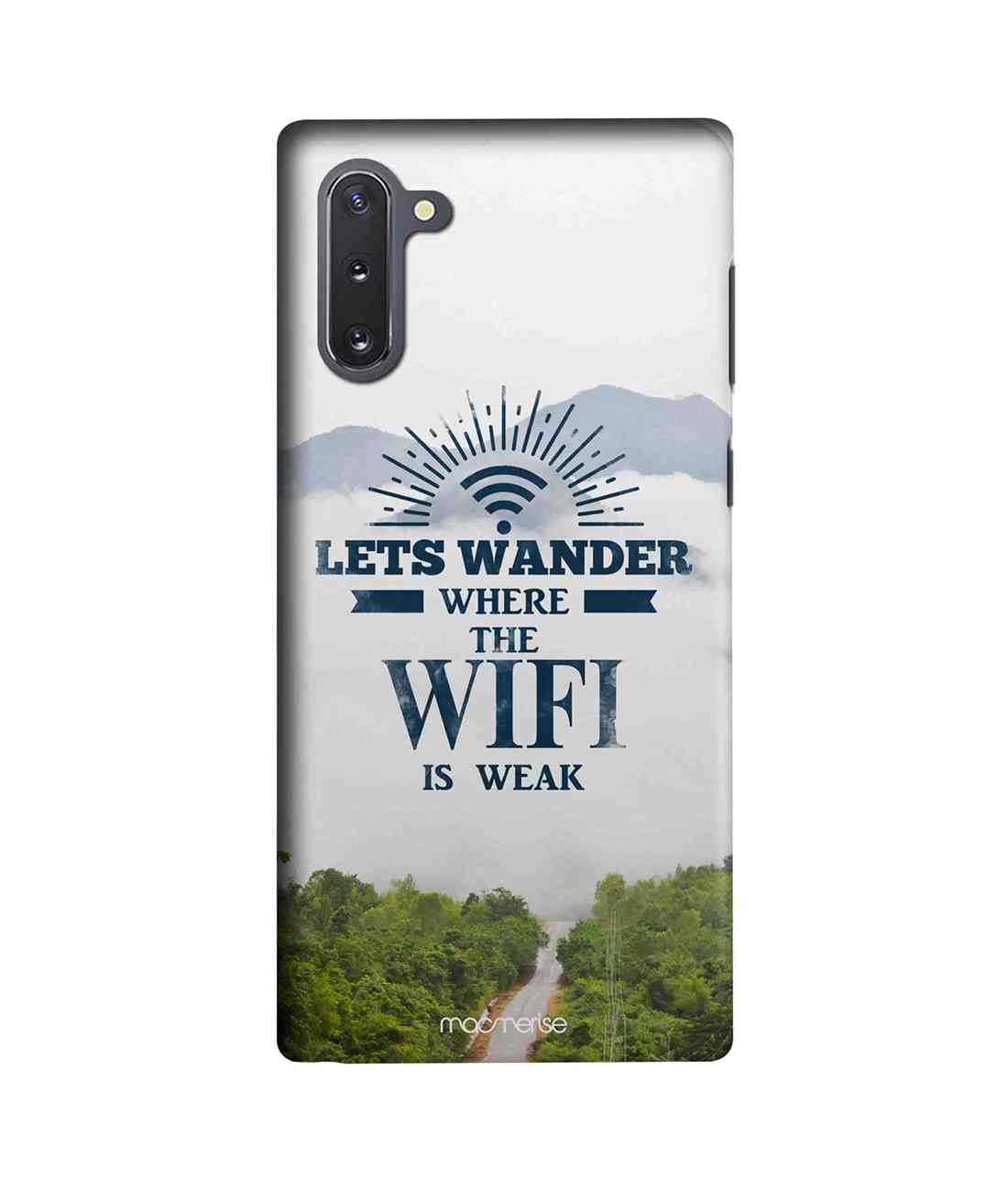 Buy Wander without Wifi - Sleek Phone Case for Samsung Note10 Online