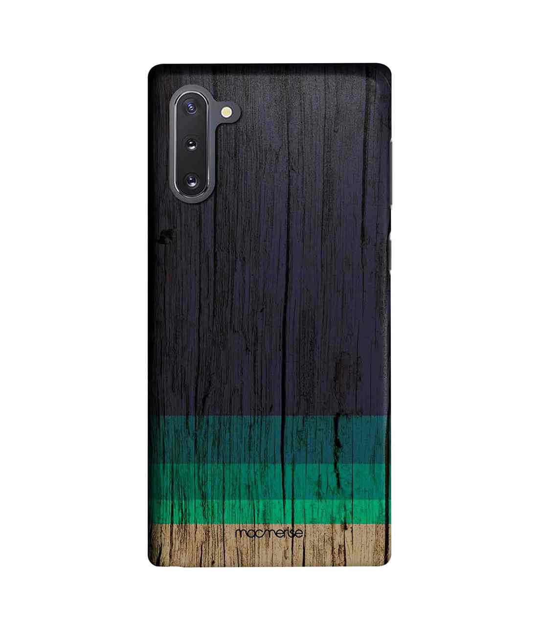Buy Wood Stripes Blue - Sleek Phone Case for Samsung Note10 Online