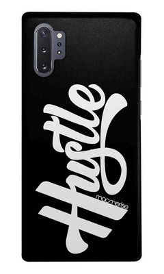Buy Hustle Black - Sleek Phone Case for Samsung Note10 Plus Phone Cases & Covers Online