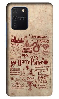Buy Harry Potter Infographic Red - Sleek Phone Case for Samsung S10 Lite Phone Cases & Covers Online