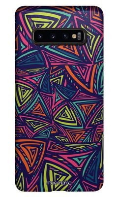 Buy Neon Angles - Sleek Phone Case for Samsung S10 Plus Phone Cases & Covers Online