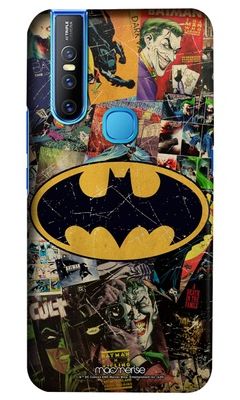 Buy Comic Bat - Sleek Phone Case for Vivo V15 Phone Cases & Covers Online