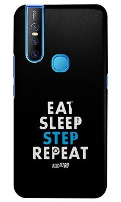 Buy Eat Sleep Step Repeat - Sleek Case for Vivo V15 Phone Cases & Covers Online
