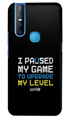 Buy I Paused My game - Sleek Case for Vivo V15 Phone Cases & Covers Online