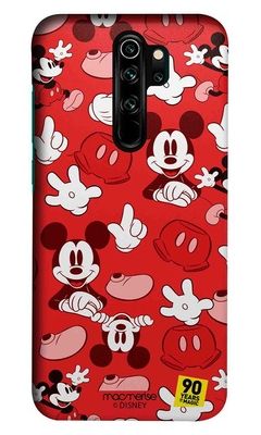 Buy Mickey classic Red - Sleek Phone Case for Xiaomi Redmi Note 8 Pro Phone Cases & Covers Online