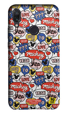 Buy Mickey Doodle - Sleek Phone Case for Xiaomi Redmi Note 7 Pro Phone Cases & Covers Online