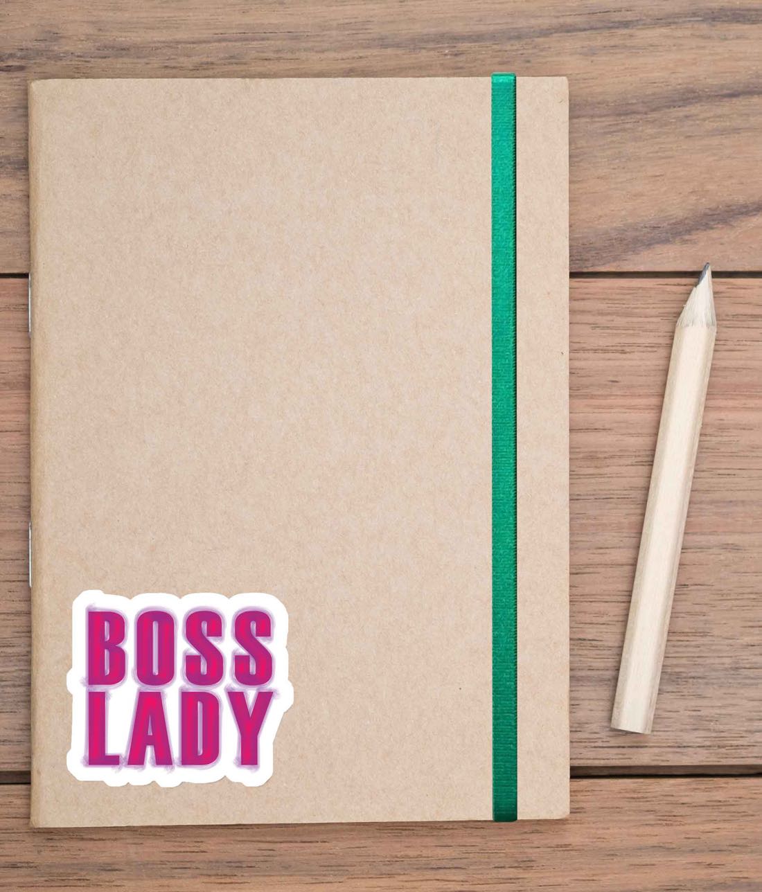 Boss Lady - Macmerise Stickon Small