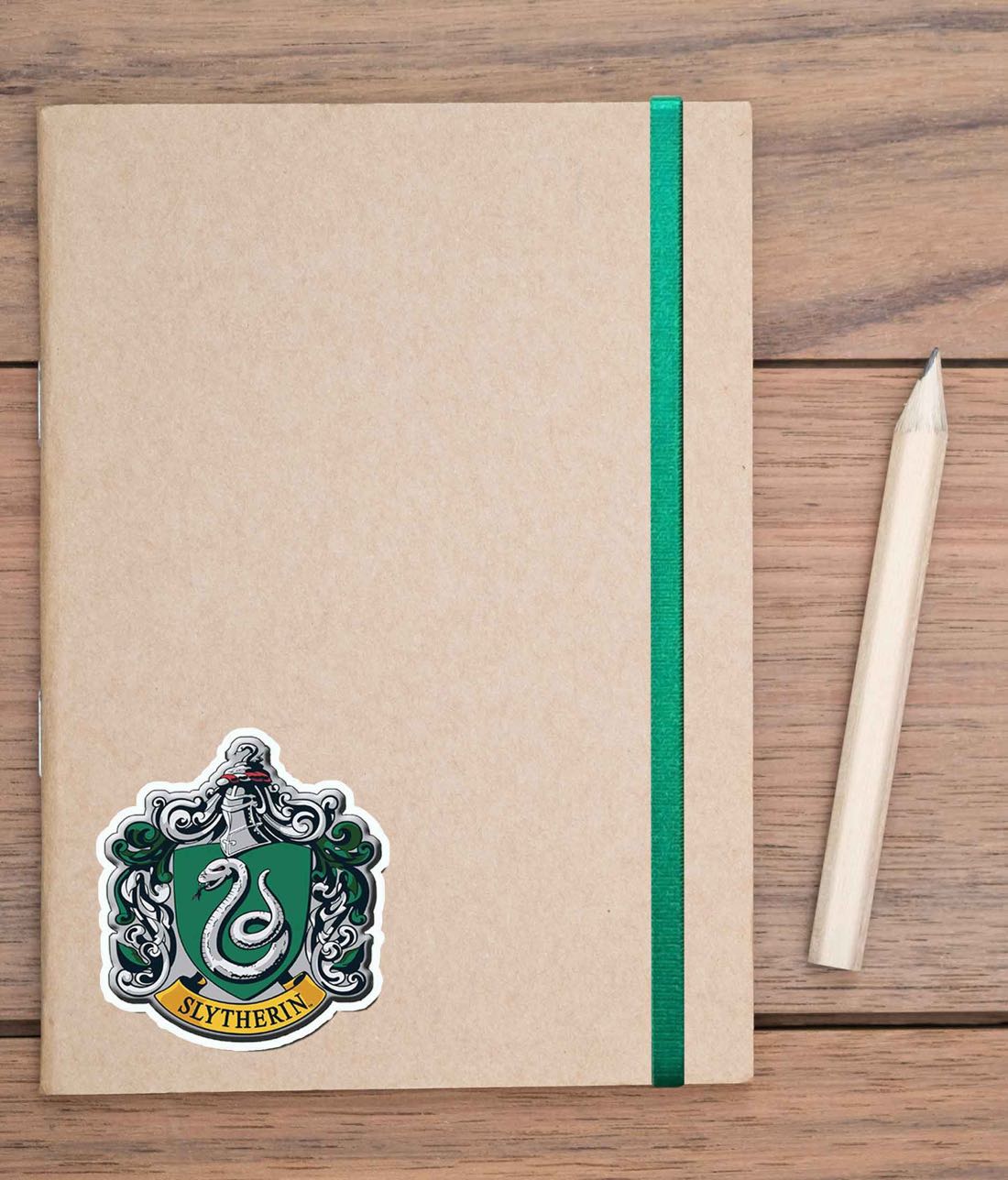 Crest Slytherin - Macmerise Stickon Small