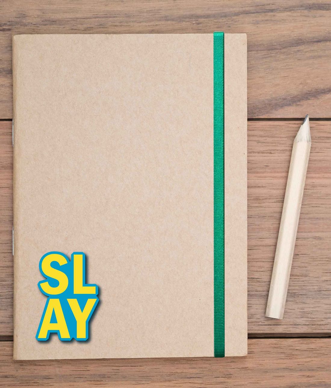 Slay Blue - Macmerise Stickon Small