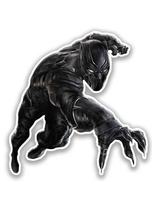 Buy Black Panther Attack - Macmerise Stickon Small Stickons Online