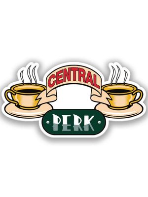 Buy Central Perk - Macmerise Stickon Small Stickons Online
