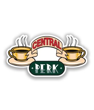 Buy Central Perk - Macmerise Stickon Small Stickons Online