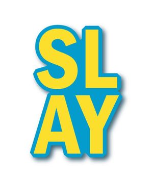 Buy Slay Blue - Macmerise Stickon Small Stickons Online