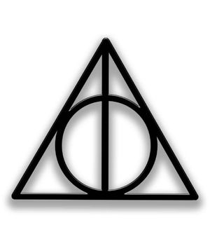 Buy The Deathly Hallows - Macmerise Stickon Small Stickons Online