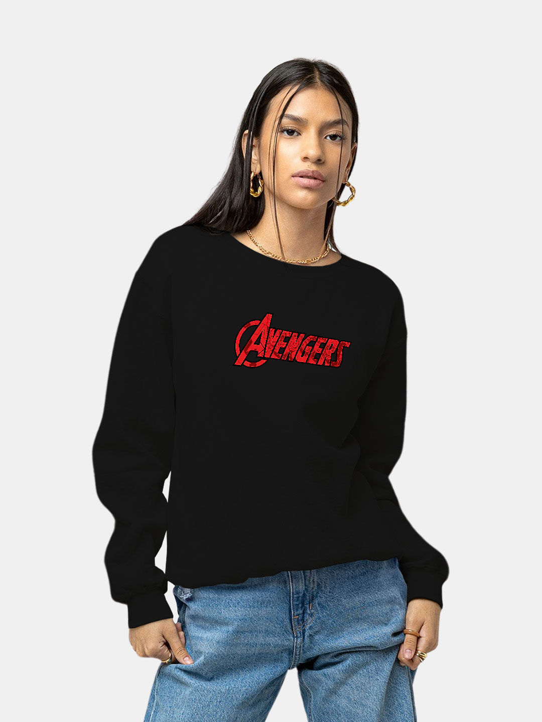 Buy Avenger Reveal - Female Designer Sweatshirt Sweatshirts Online