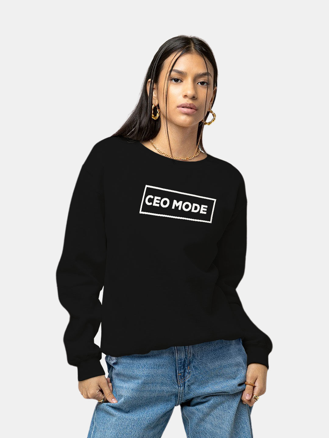 CEO Mode - Womens Designer Sweatshirt