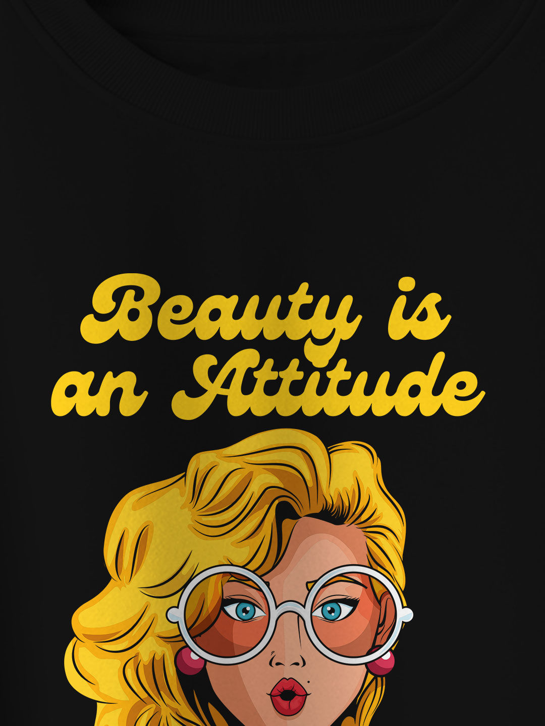 Attitude - Womens Designer Sweatshirt