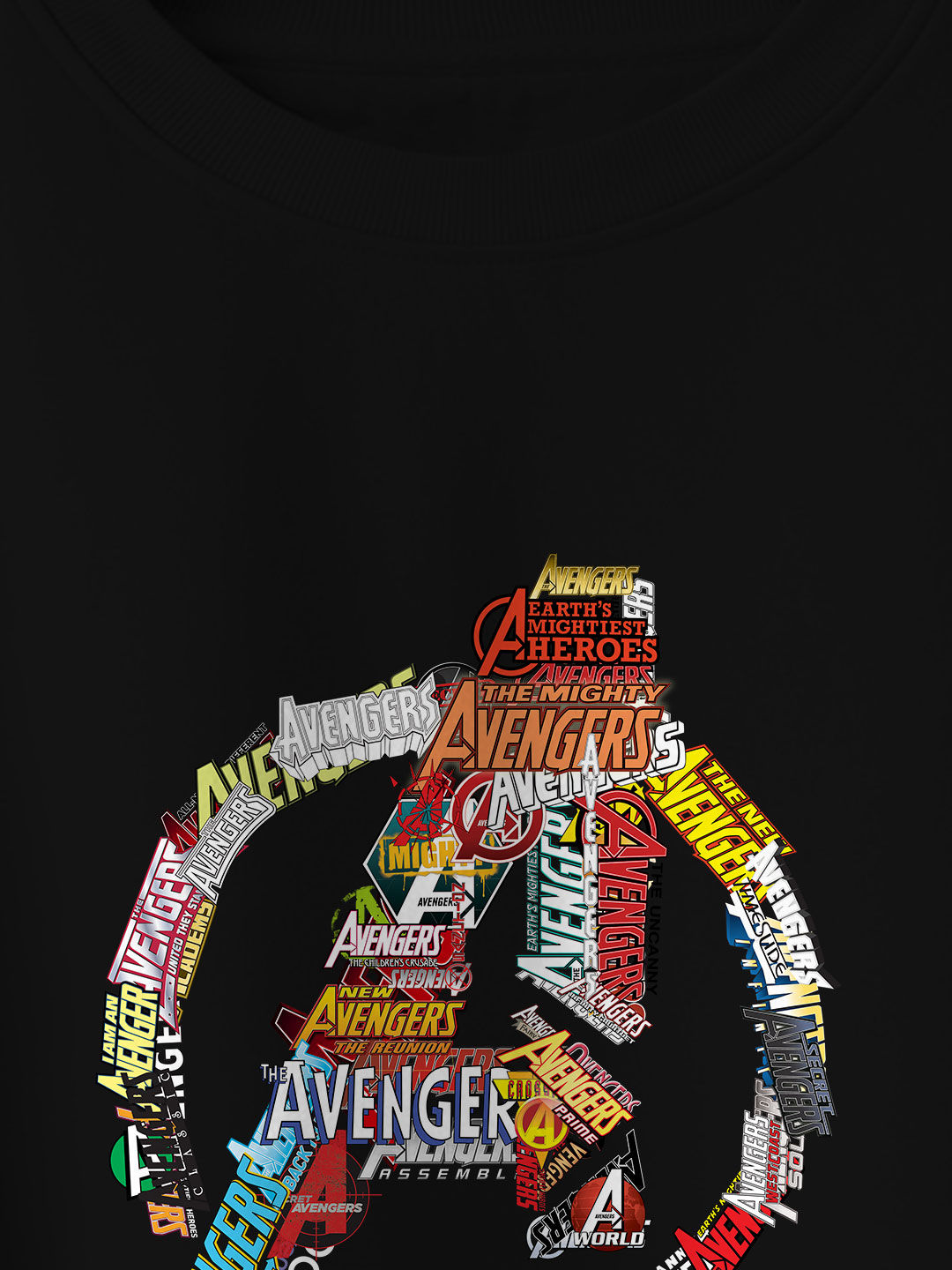 Avengers Title - Womens Designer Sweatshirt