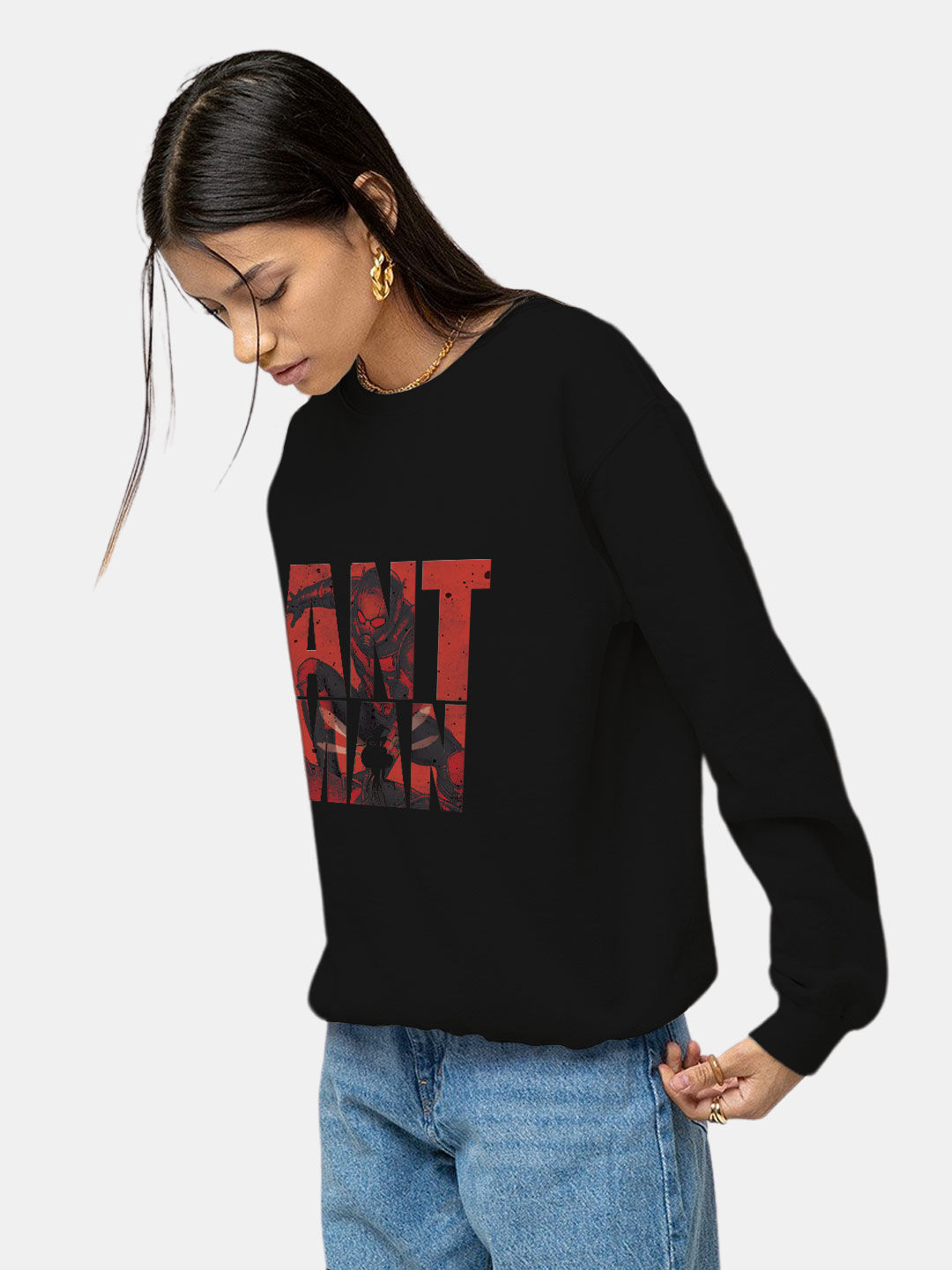 Ant-Man Badge - Womens Designer Sweatshirt