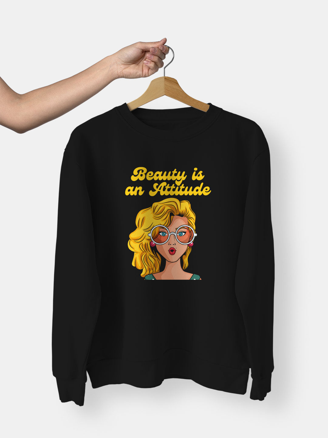 Attitude - Womens Designer Sweatshirt