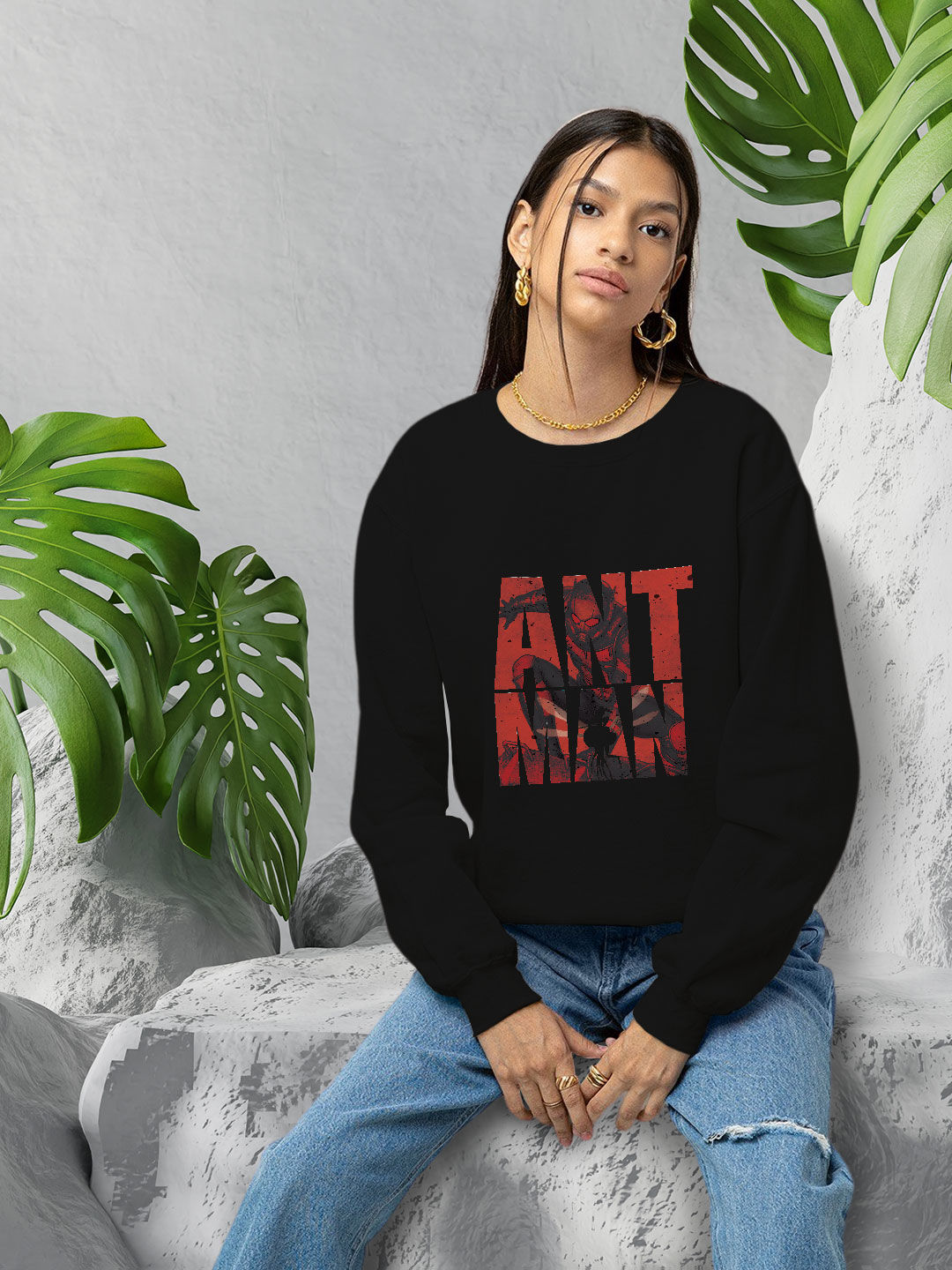 Ant-Man Badge - Womens Designer Sweatshirt