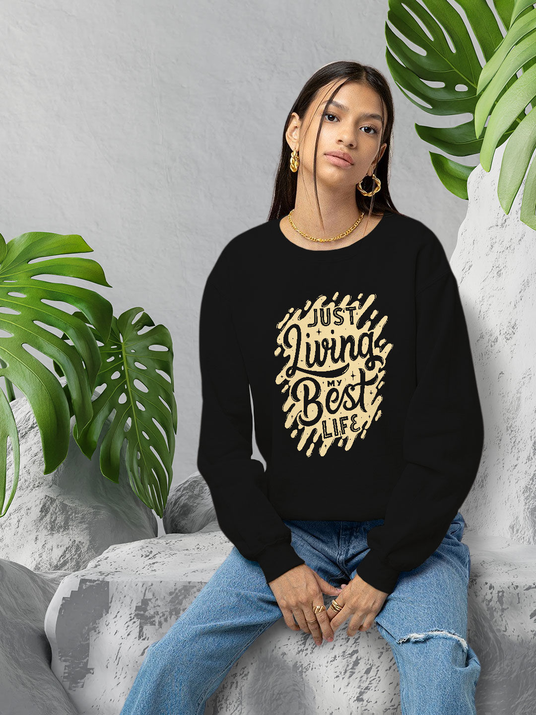 Best Life - Womens Designer Sweatshirt