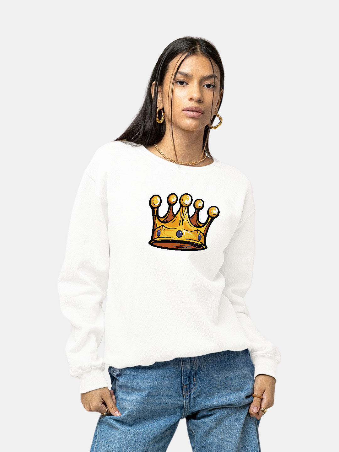 Kartik Crown - Womens Designer Sweatshirt