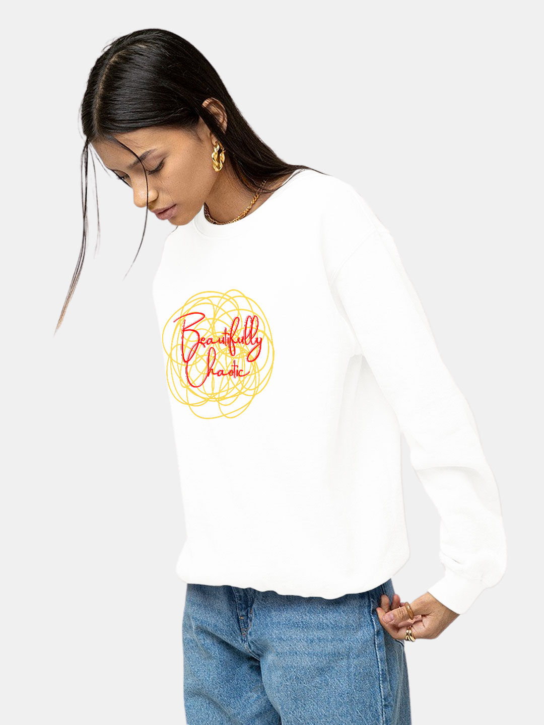 Chaotic - Womens Designer Sweatshirt