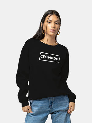 Buy CEO Mode - Womens Designer Sweatshirt Sweatshirts Online